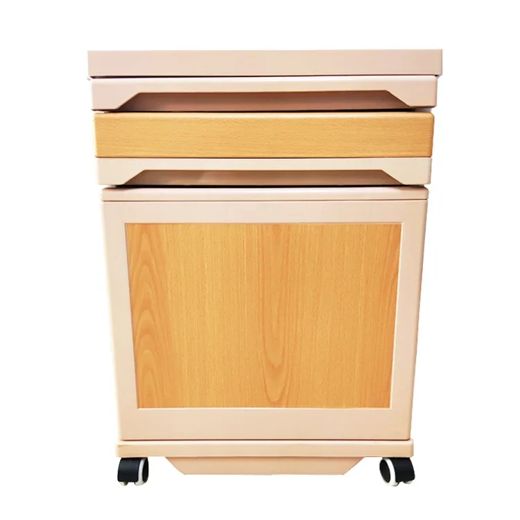 

Economic Luxury Medical cabinet on wheels hospital cabinet detachable beside locker ABS hospital bedside cabinet