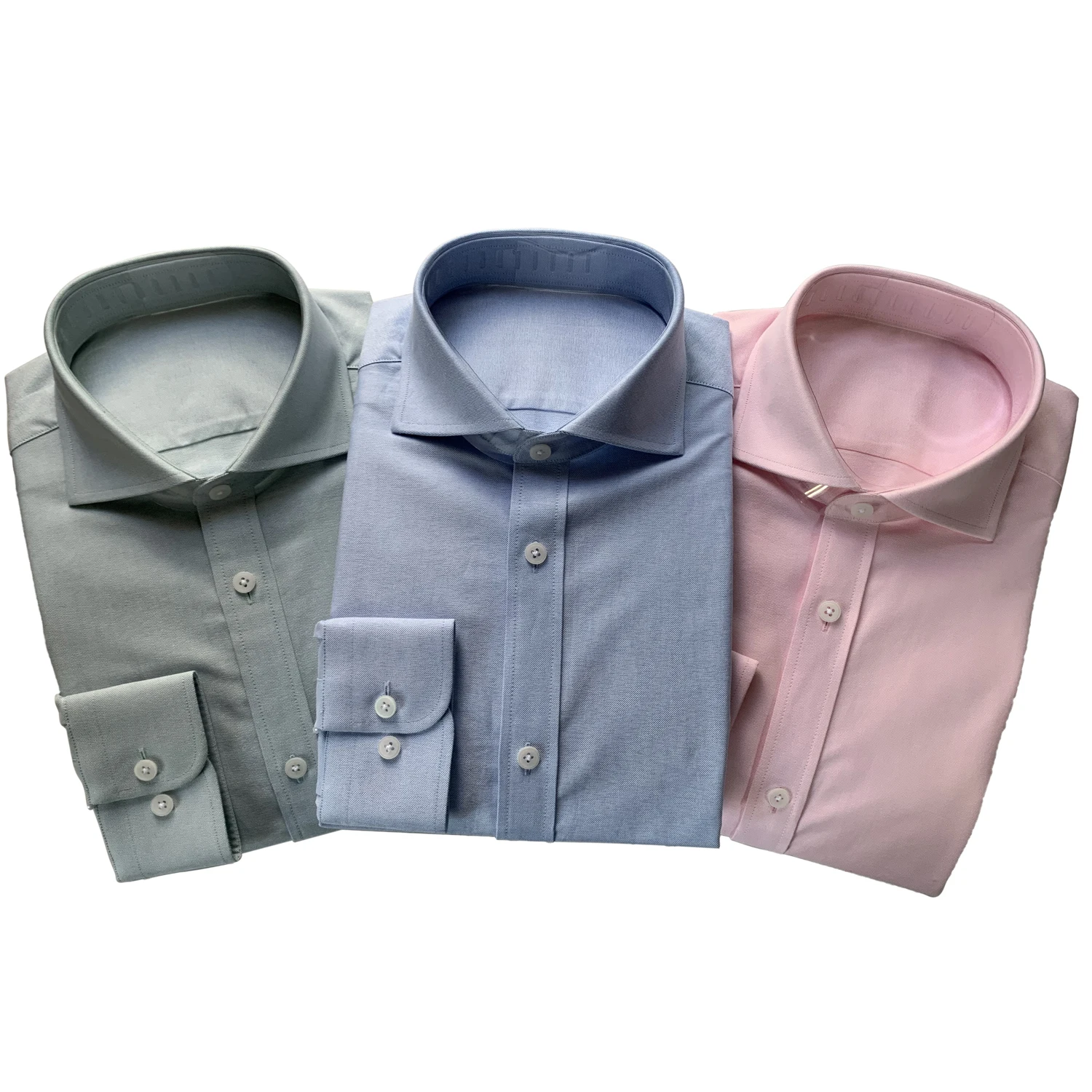 Excellent 100% Cotton Oxford Shirts Tailor Made Dress Shirts For Men High Quality Men Clothing Tailor Made Mens Designer Clothes