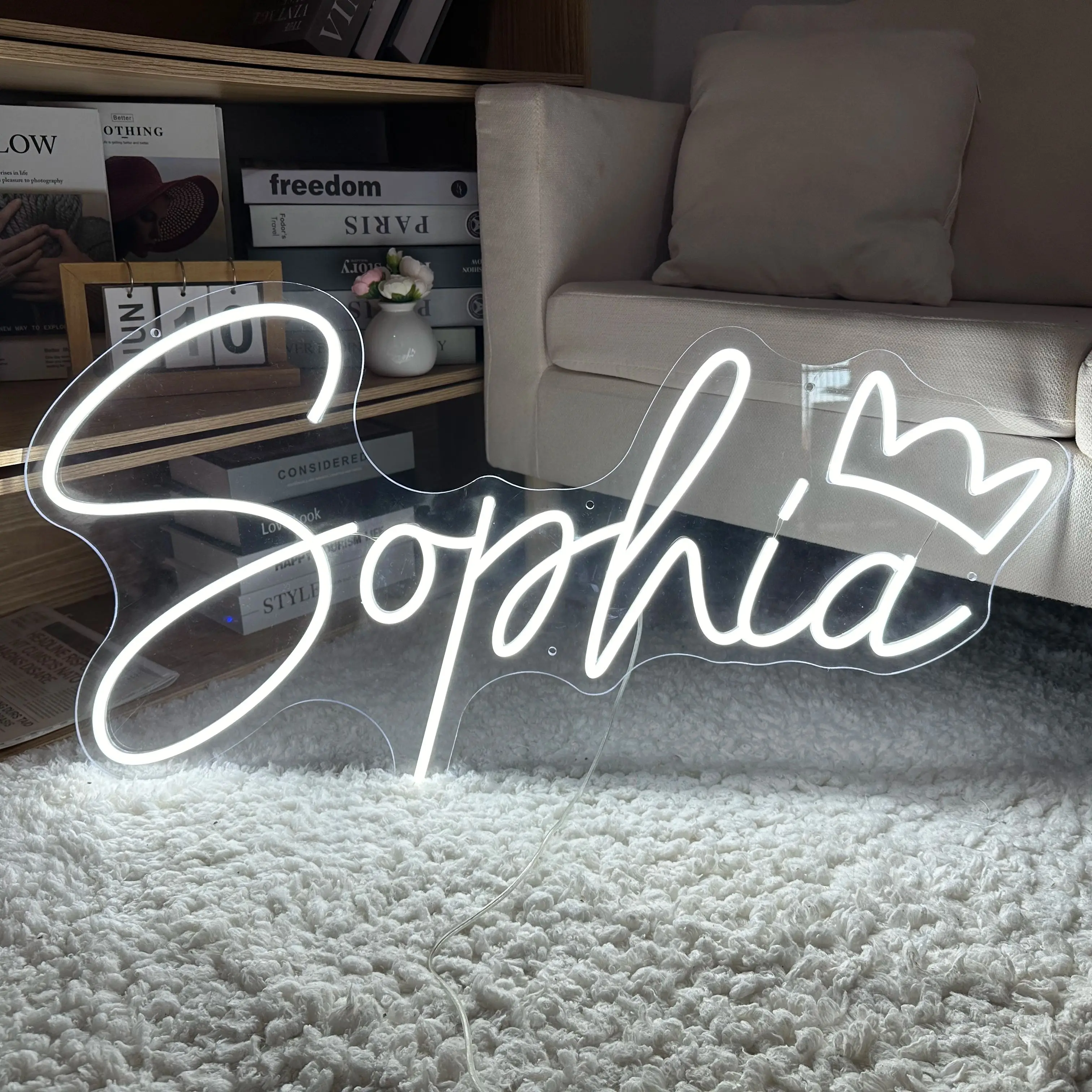 Name Neon Sign Custom Name Sign Personalized Neon Night Lights Christmas Birthday Gifts Boy Girl Room Bedroom Decor Wall Hanging