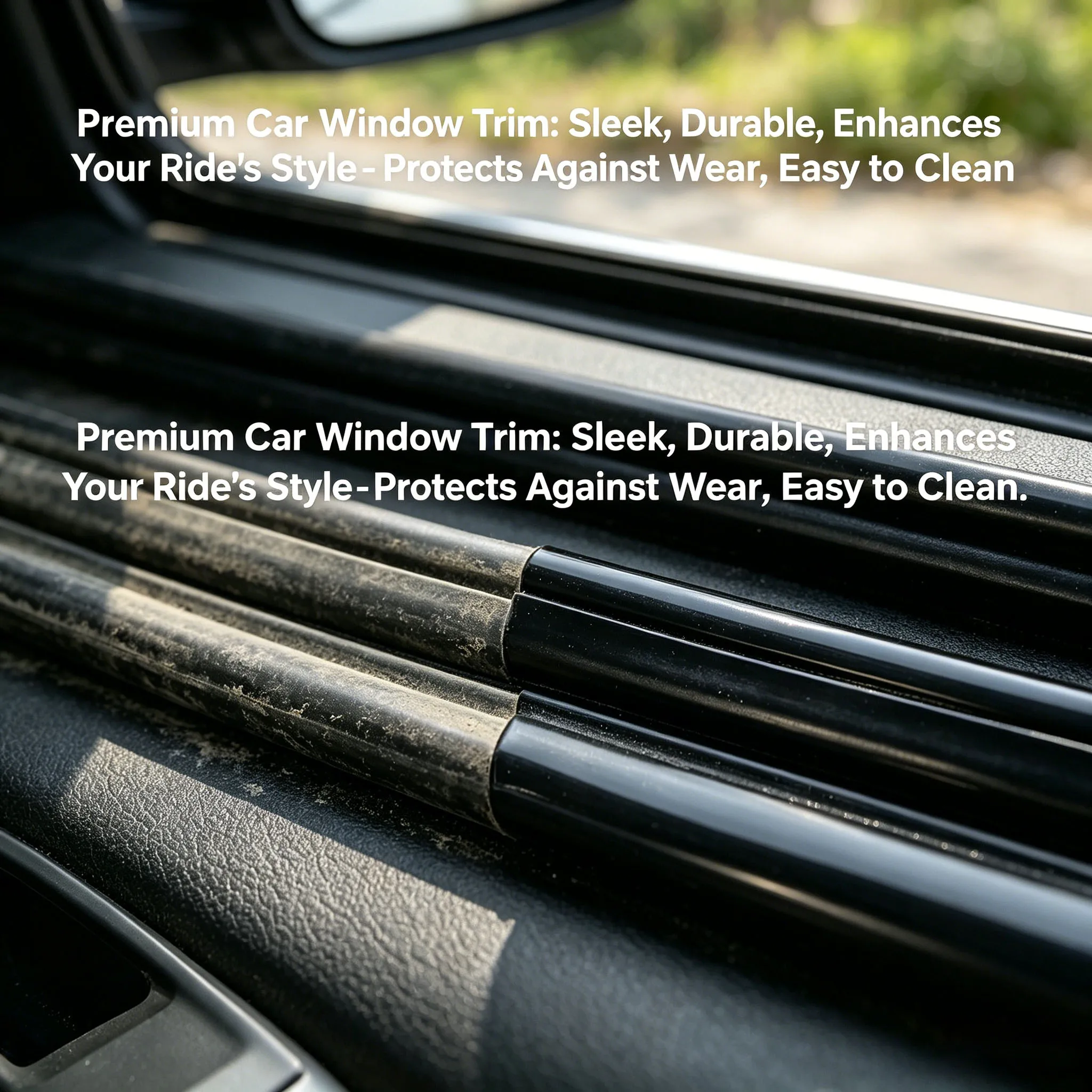 Plastic & Rubber Renovation Spray - Repair Faded Car Trim, Revive Tires & Interior Parts with Deep Conditioning