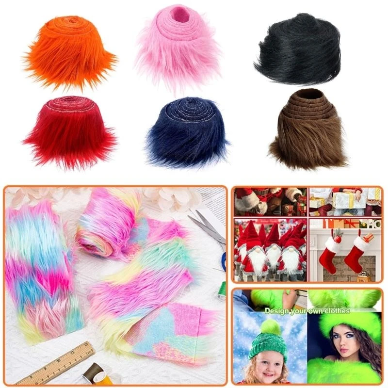 

Мягкая отделка искусственной меховой отделкой для ремесленного проекта Y08E