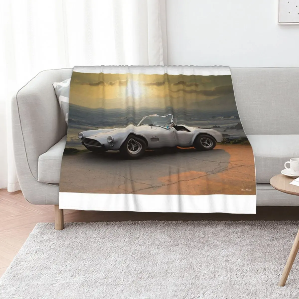 1963 AC Cobra 289 Replica Throw Blanket Tourist Comforter sofa bed cosplay anime wednesday Sofa Quilt Blankets