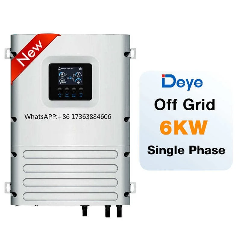 

2026 hot sellingDeye SUN-3.6/5/6K-OG01LP1-EU-AM2 3.6KW 5KW 6KW Single Phase Deye Solar Off Grid Inverter