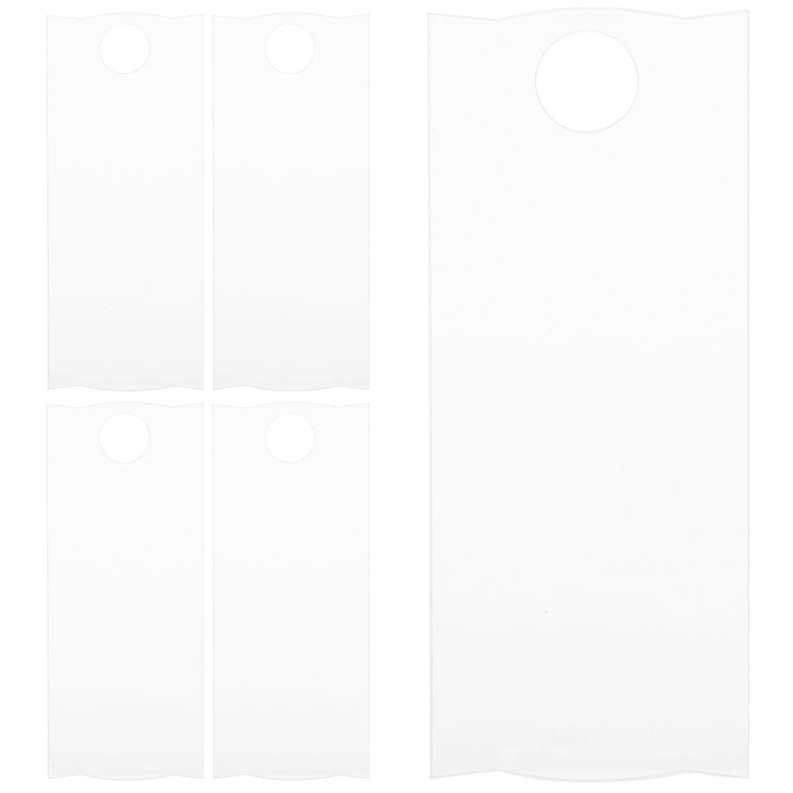 5 pièces tasse remarquable décor nom Badge pour gobelet Sublimation blanc acrylique bricolage étiquette plaque bureau école hôtel personnel utiliser nom vierge