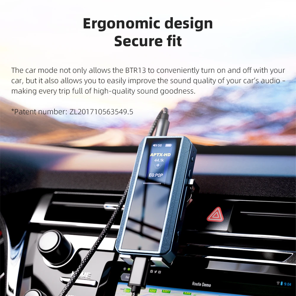 FiiO BTR13 Bluetooth Headphone Amplifier with LDAC, aptX Adaptive, aptX HD, AAC (Dual CS43131 3.5mm Unbalanced & 4.4mm Balanced