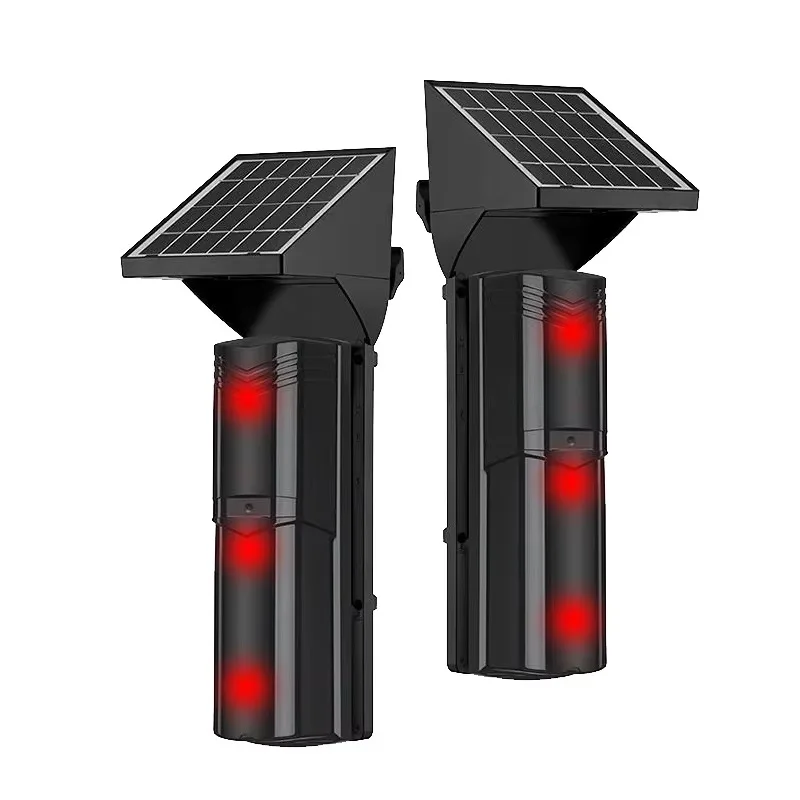 Wireless 3 Beams Outdoor Intrusion Alarm Active Infrared 150m Detector Smart Home Security Perimeter Office Garage