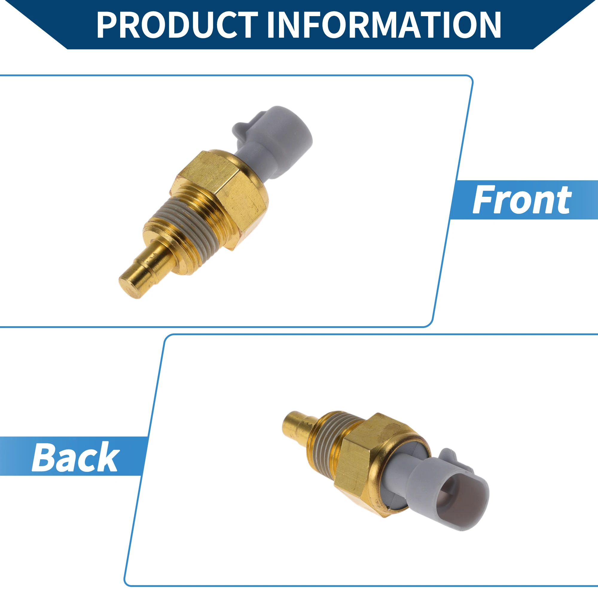 Sensor de temperatura del refrigerante del motor UXCELL No.21377 Sensor de temperatura del agua para Buick LeSabre Custom Limited 3.8L V6-Gas 92-95