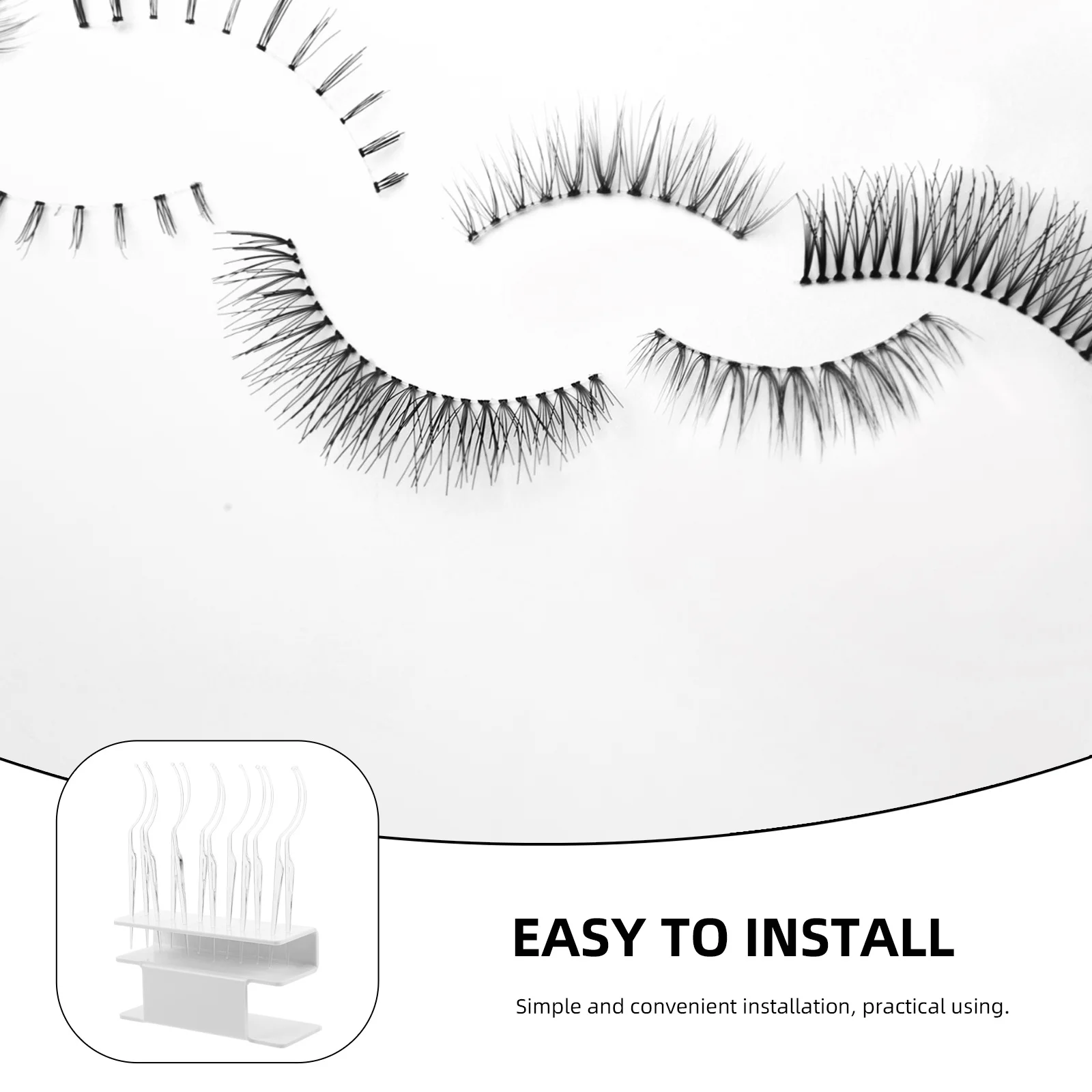 

5pcs 5 Sets Eyelash Extension Holder Application Display Beauty Salon Supplies Tools Accessories Applicator Equipment