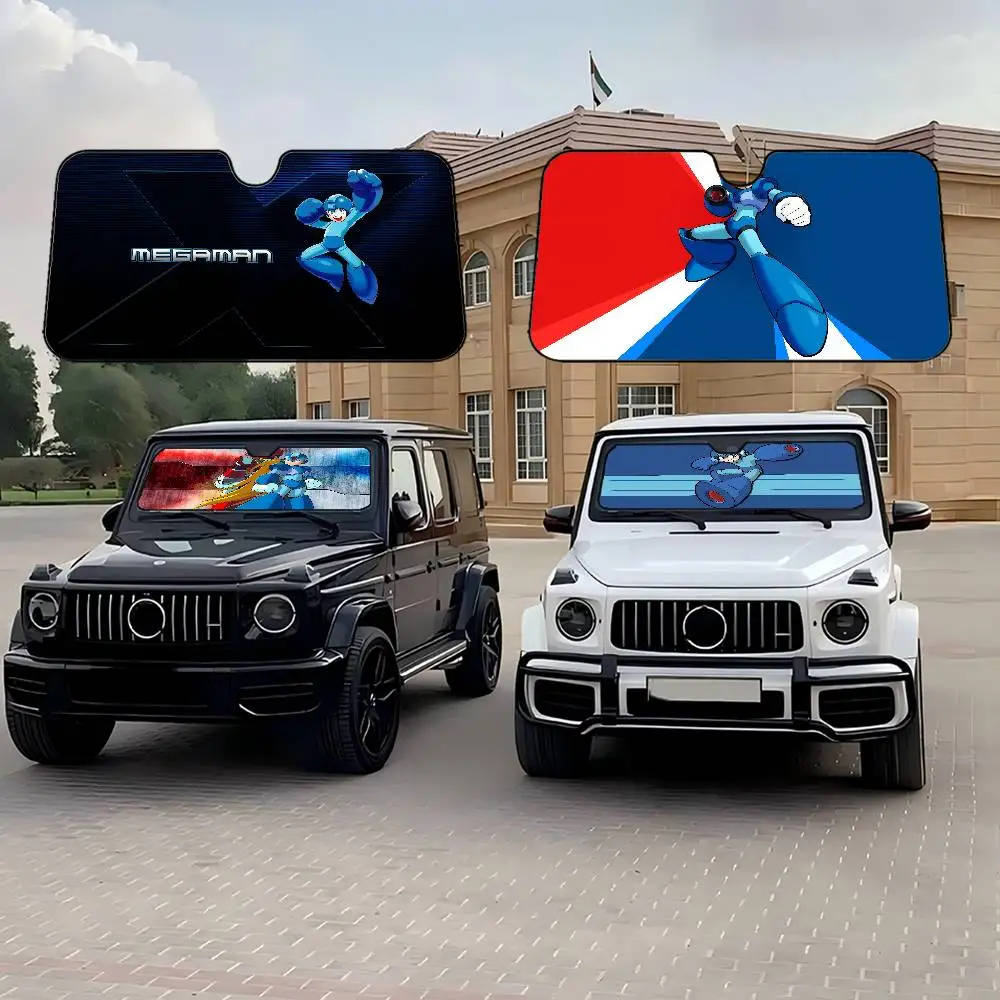 

Mega Man Personalized Windshield Sunshade Car Cover Sun Shade Auto Sun Visor Car-covers Car Solar Protection
