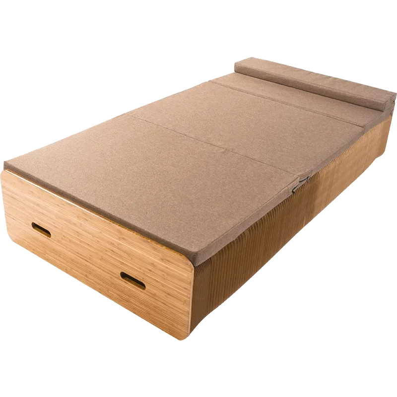 Paper folding bed lunch break single multi-functional sofa bed dual-purpose office household small apartment hidden bed adult