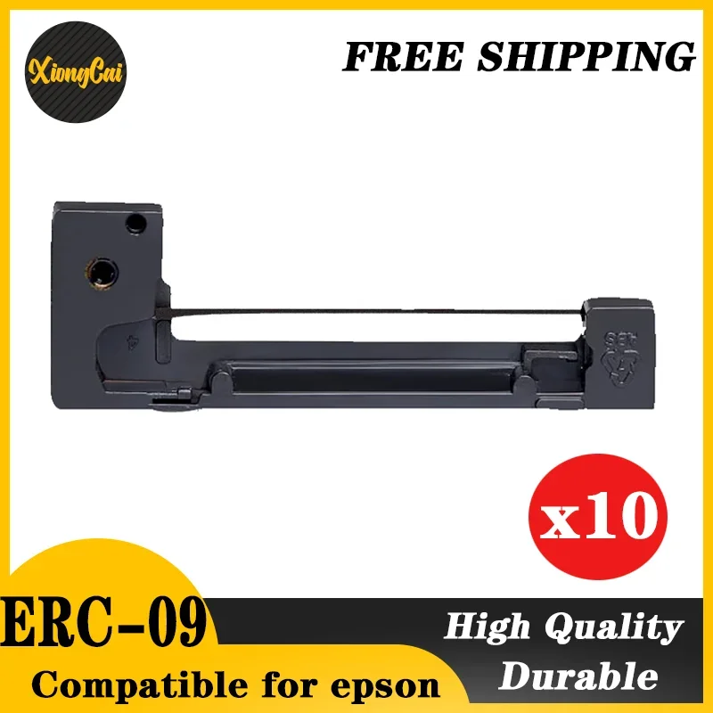 10 XiongCai Compatible Printer Ribbons for epson ERC-09B M-160 M-164 M-190 M-190G M-192 M-192G M-180 M-183 ERC-09 ERC09 ribbon