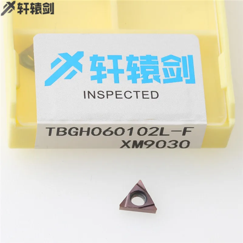 Herramientas de torneado de torno CNC, cortador de Metal de acero inoxidable, 10 piezas, TPGH060102, TPGH060104, TPGH080202, TPGH080204