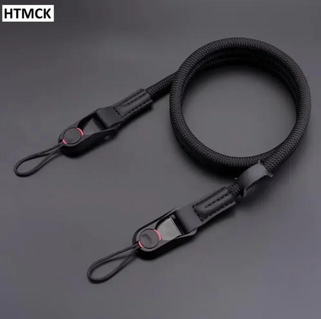 Quick Release Camera Strap, Adjustable Round Rope Neck & Shoulder Sling, Fast Detachable Strap for DSLR Mirrorless Cameras