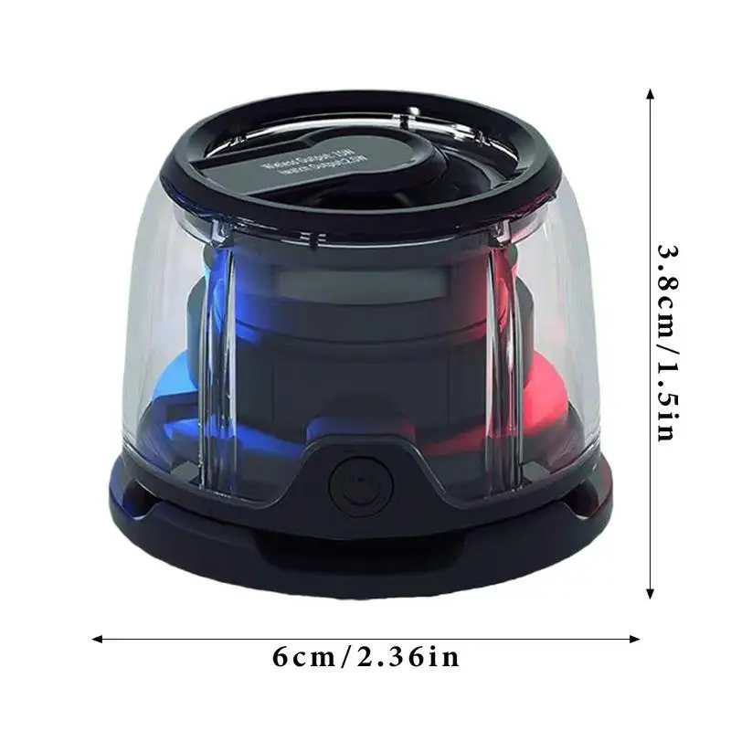 Alto-falante magnético sem fio multicolorido led sem fio banco de bateria pequeno alto-falante sem fio com luz rgb para casa