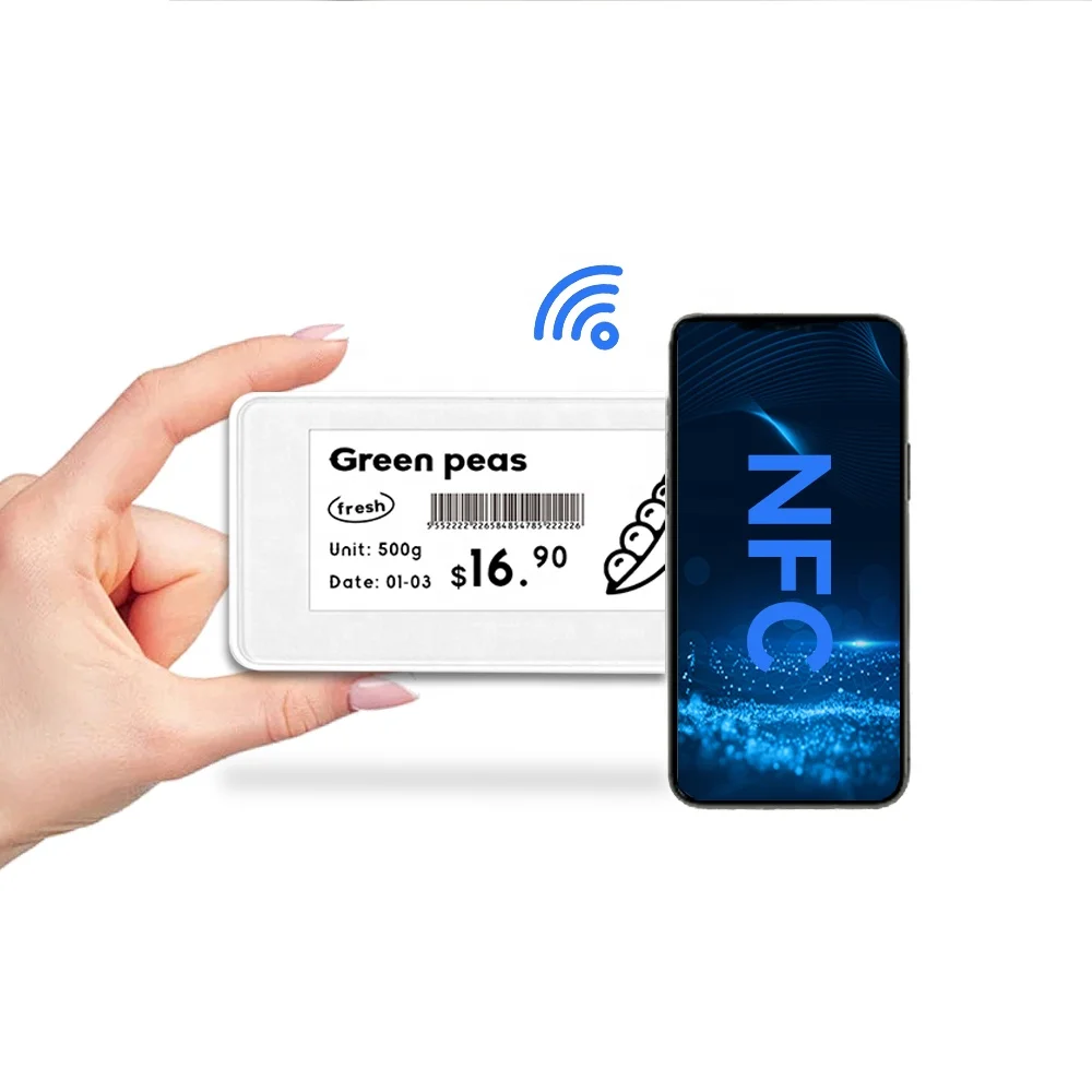

2.9" Price Tag Digital Price Tag Esl Electronic Shelf Label Demo Kit Electronic Price Tag Nfc
