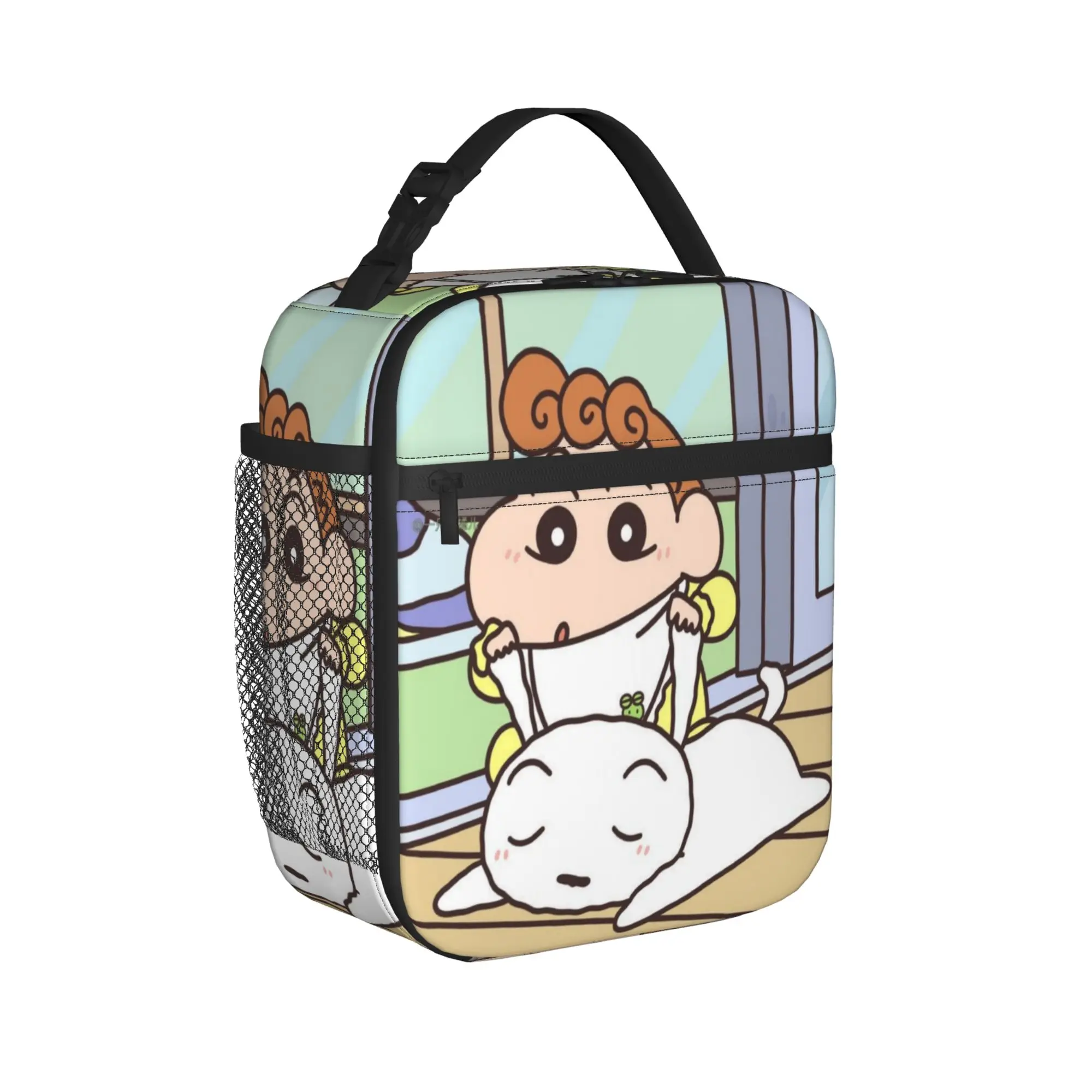 Lunchboxen Crayon Shins-chans Merch Lunch Food Box Y2K Thermo-Kühlbox Bento-Box für Reisen
