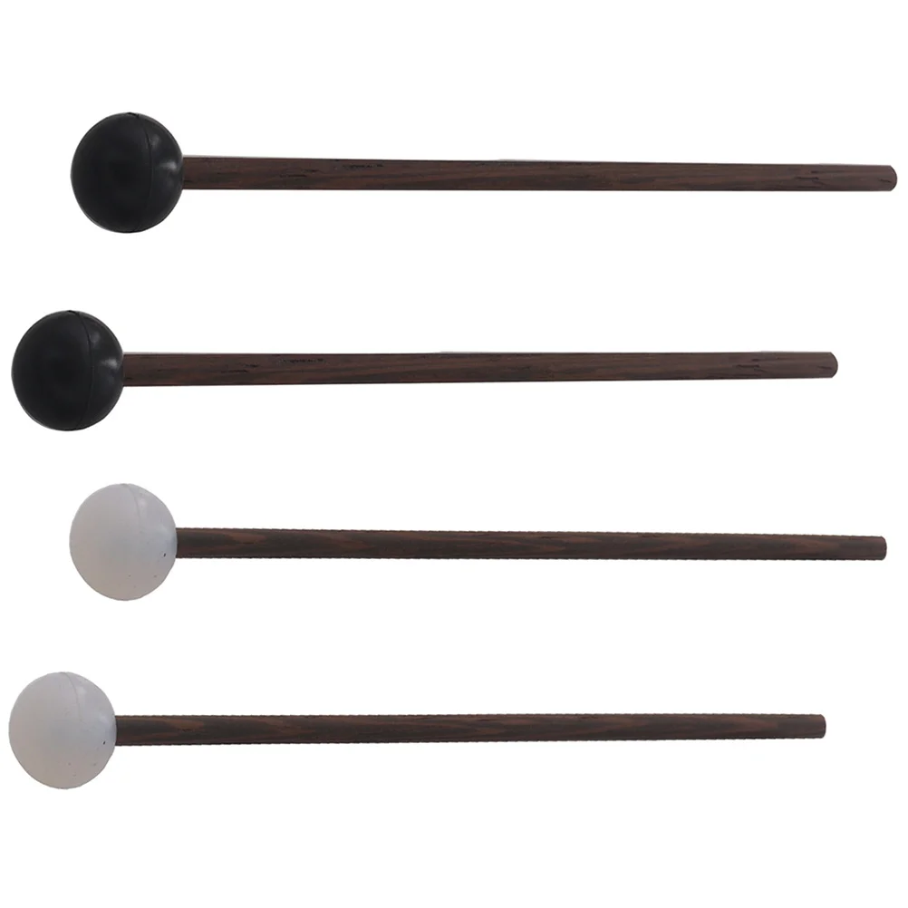 

2 Pairs Ethereal Drum Mallets Durable Percussion Sticks Kids Smooth Classic Practice Musical Tongue Drum Accessories