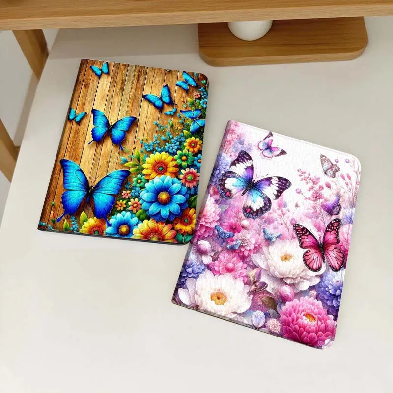 

Colorful Butterfly Design For Samsung Galaxy Tab S6 S8 S9 S10 Lite FE 10.4 11 Inch 2022 2024 Tablet Case