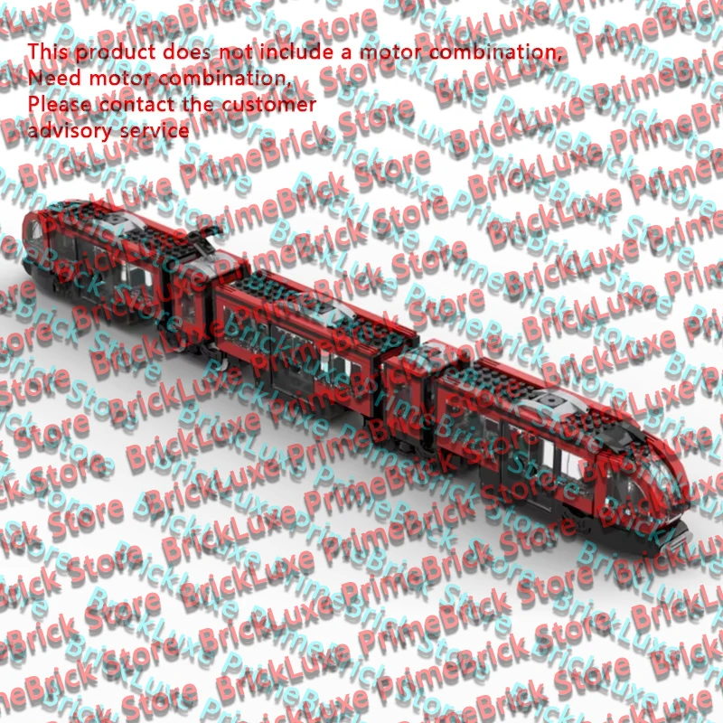 QWERT City Car Model MOC Building Bricks 9V Modern Streetcar Modular Technology Holiday Gifts Assemble Toys Ideal Gift