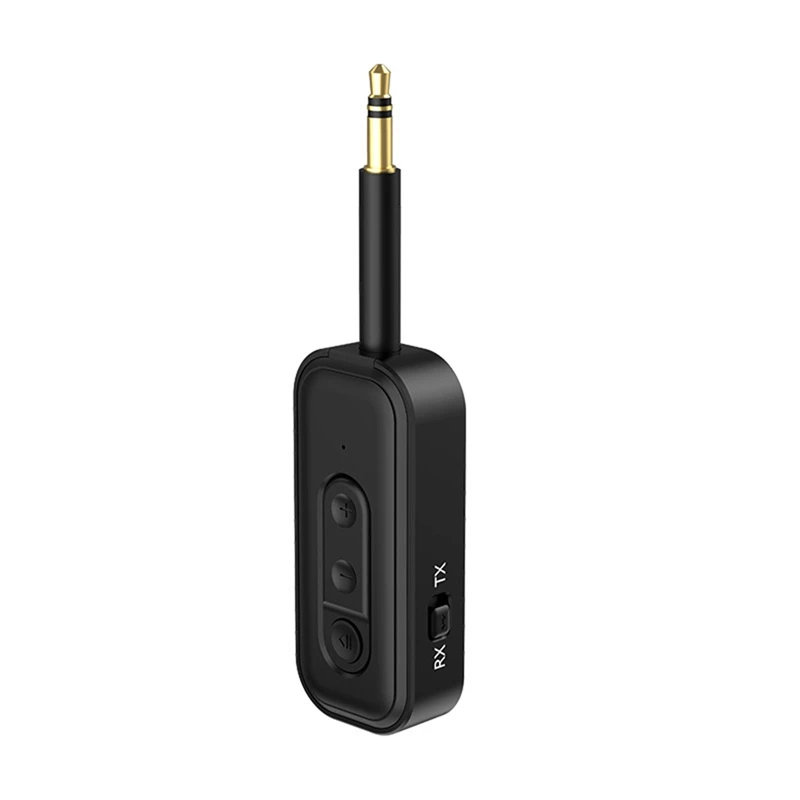 Bluetooth 5.3 receptor de áudio transmissor aux adaptador de música estéreo sem fio tf cartão player handsfree para carro tv pc