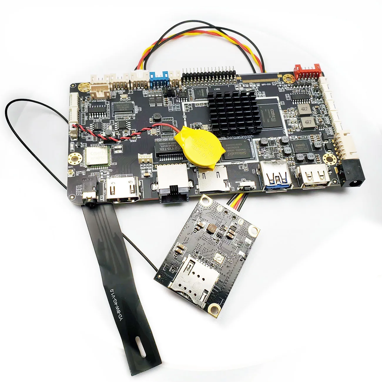 

RK3566 Android motherboard with wireless 4G LTE module 4G module antenna for Media player