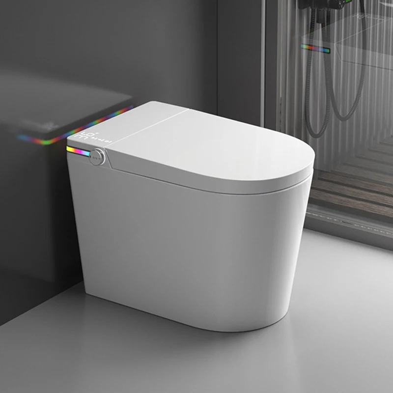 New Design Automatic One Piece Bowl Bidet Smart Wc Toilet With Voice Control