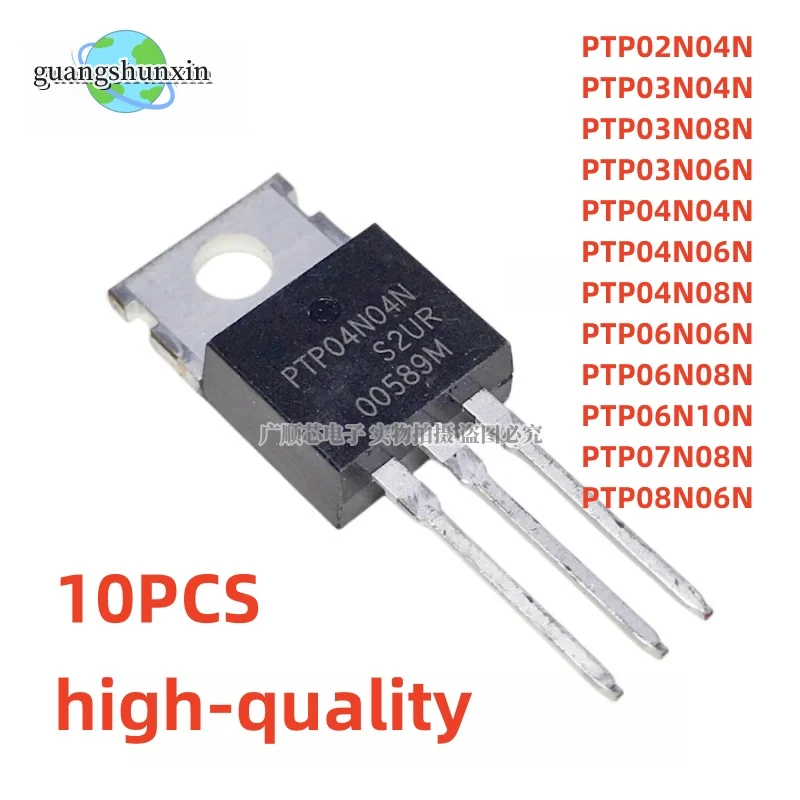 10PCS PTP02N04N PTP03N04N PTP03N08N PTP03N06N PTP04N04N PTP04N06N PTP04N08N PTP06N06N PTP06N08N PTP06N10N PTP07N08N PTP08N06N