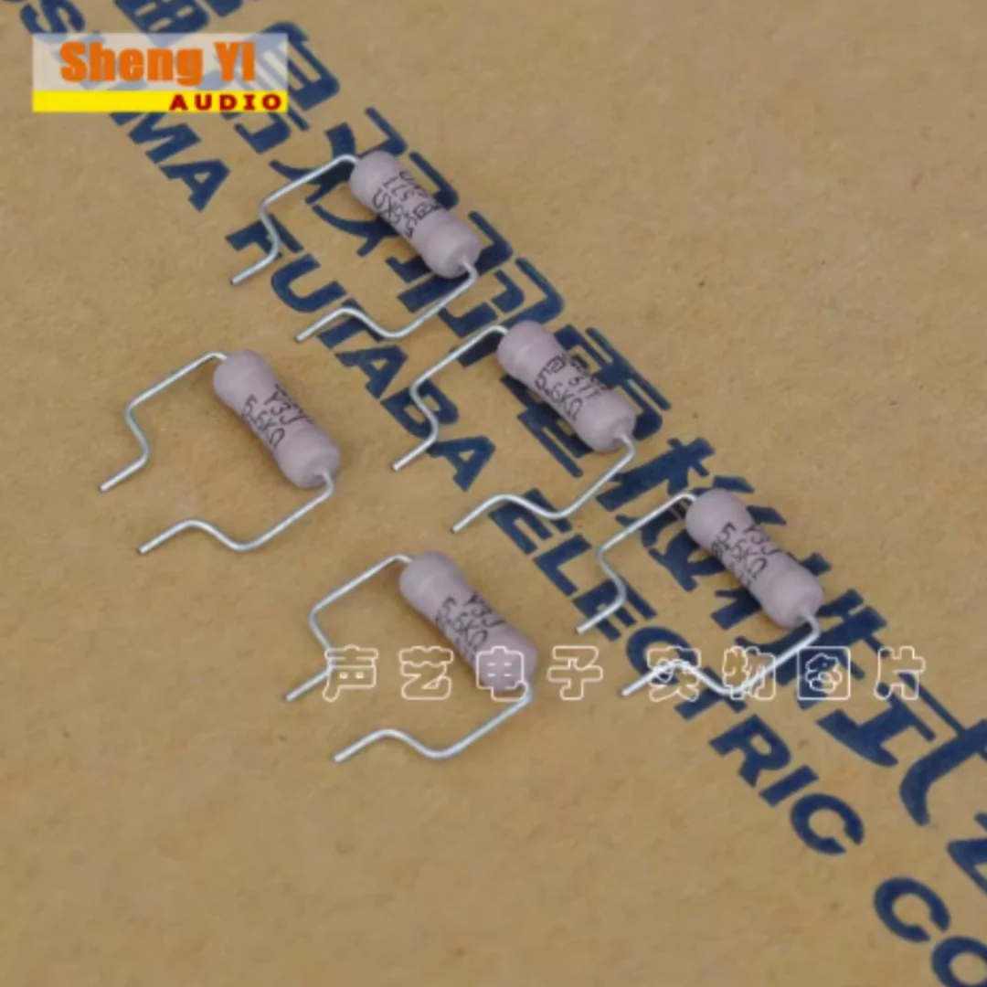 Imported Japanese Fukushima double-coil audio resistors, 3W, 5.6K, 5600 ohms, 5600 ohm, 5%