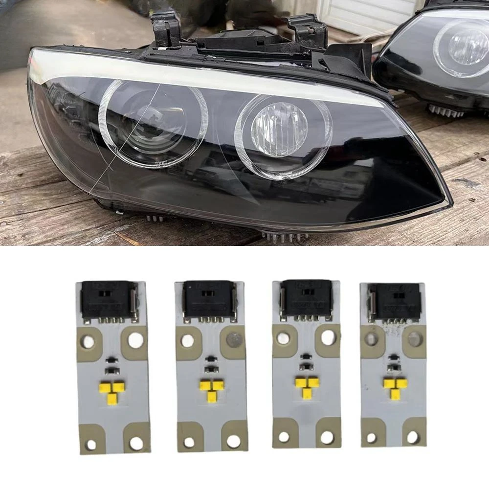 

Суперяркие желтые модули дневных ходовых огней Angel Eyes DRL (OE) # 63117263051 Для BMW E92 E93 LCI Ксеноновые фары с дневными ходовыми огнями красного и синего цвета
