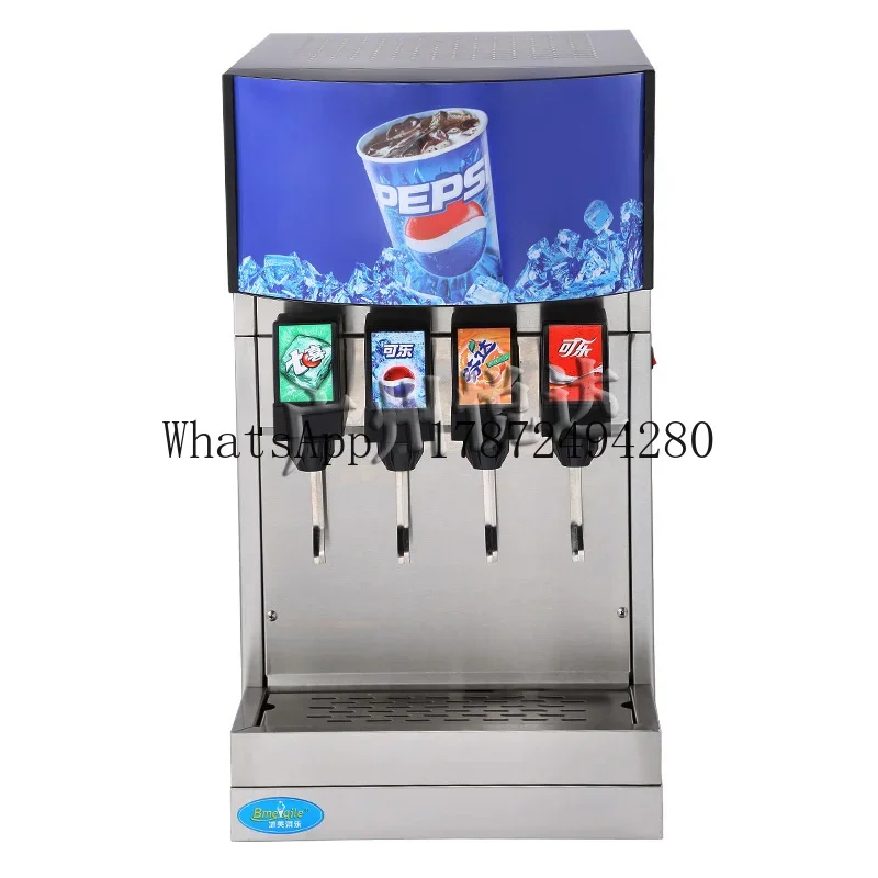 4-Valve Commercial Cold Drink Dispenser for Cola & Carbonic Beverages, Western Kitchen Use view 2