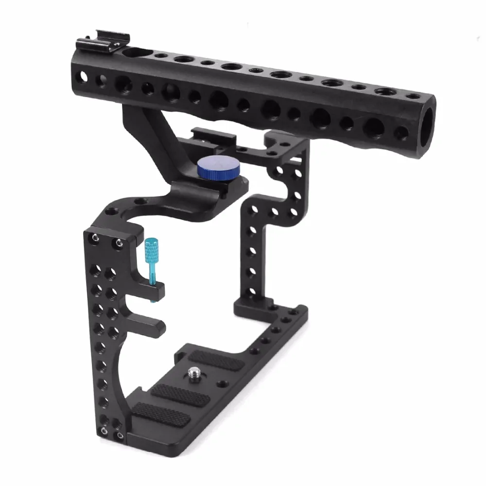 glorystar professional case habitacao de protecao handle grip gaiola robusta combo conjunto para dslr rig camera digital panasonic gh3 gh4 01