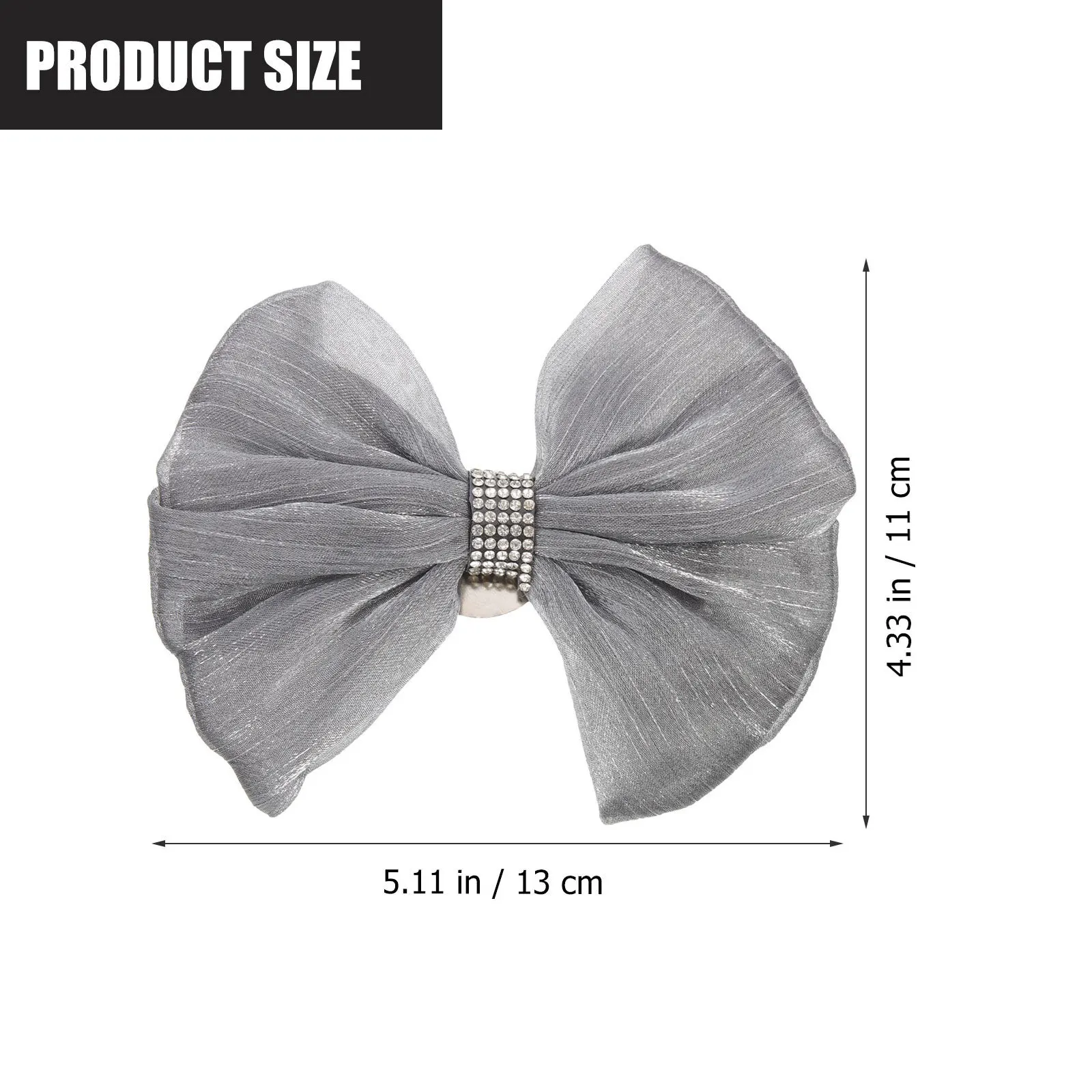 Bowknot رباط للستائر الشاش العائق حزام الزخرفية لنافذة الستائر المنزل مكتب الزفاف حامل الستار الستائر العائق #5