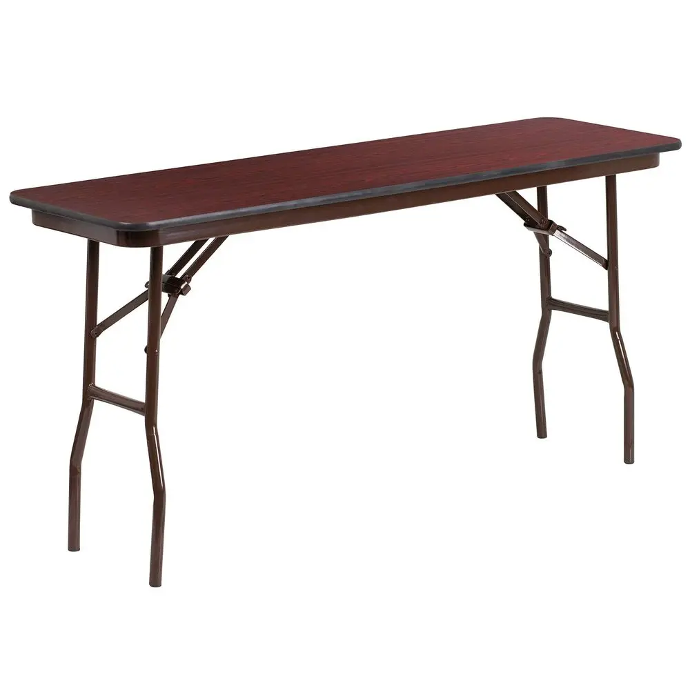

Floyd 5Foot High Pressure Mahogany Laminate Folding Training Table
