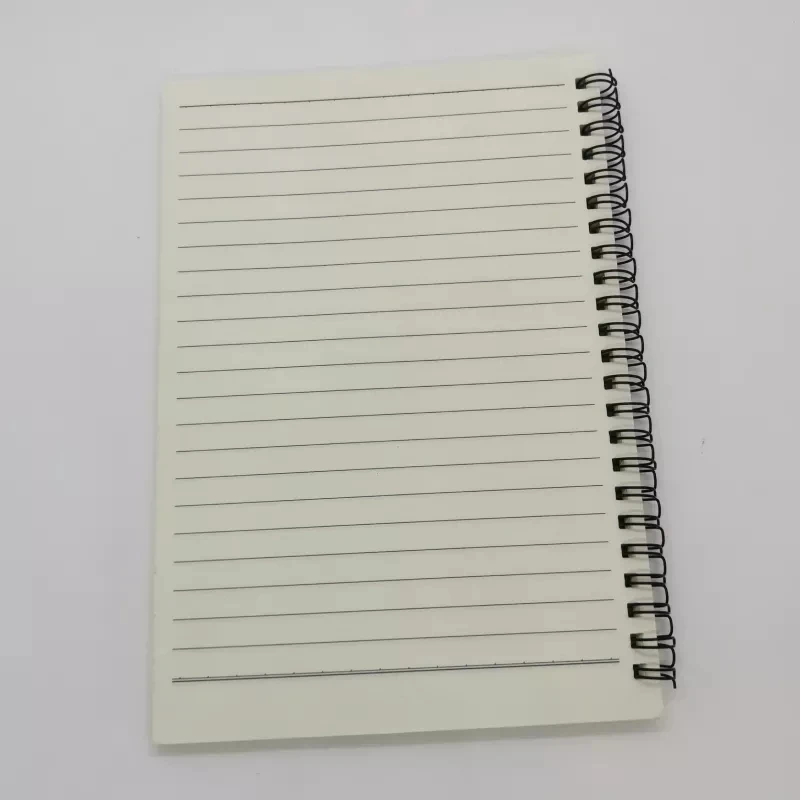 A5 A6 Sublimation Blank Note Books Spiral Wire Bound Heat Transfer Print Child Book Paper Cover Note book Journal Notebook