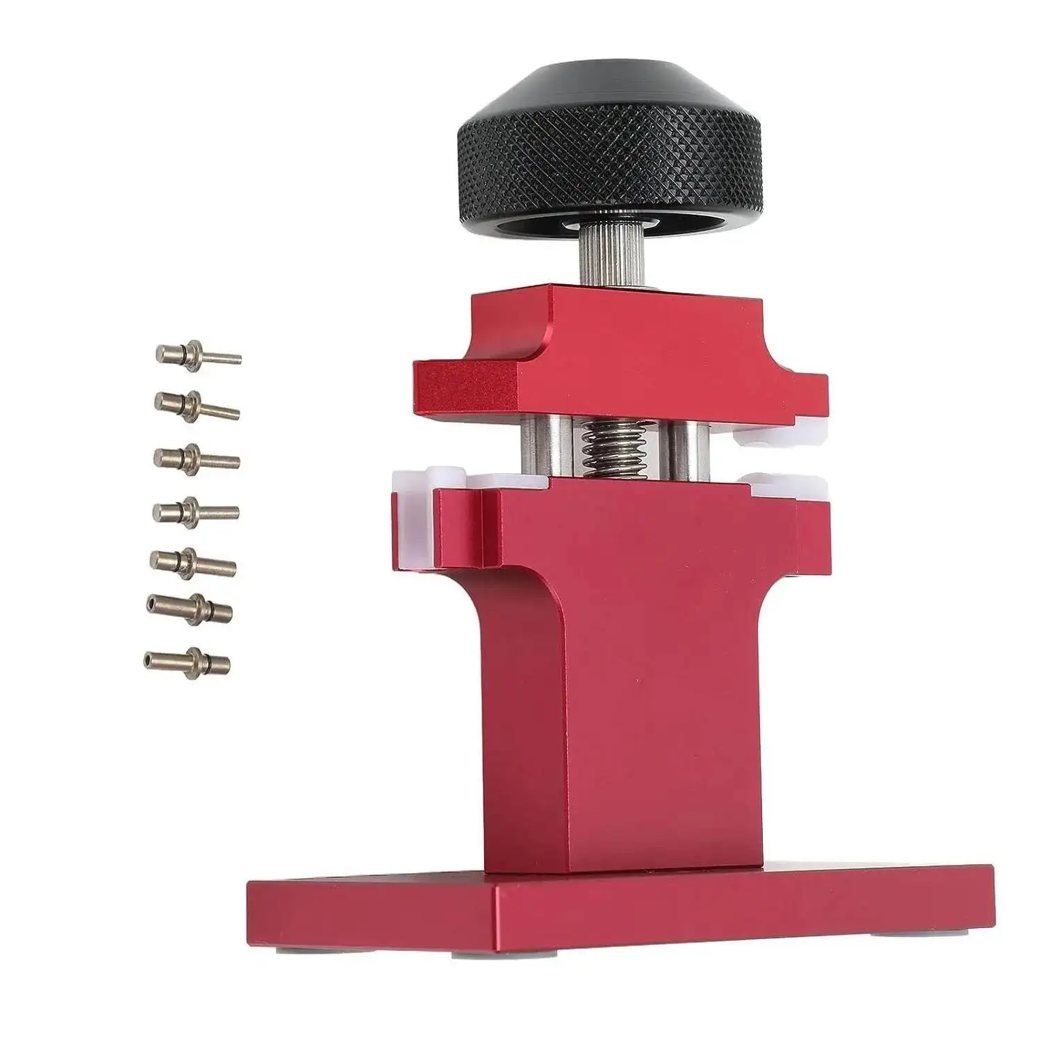 7-Pin Push Type Crown Watchmaker Watch Friction Tube Repair And Removal Tool Install and remove the barcode handle from the case
