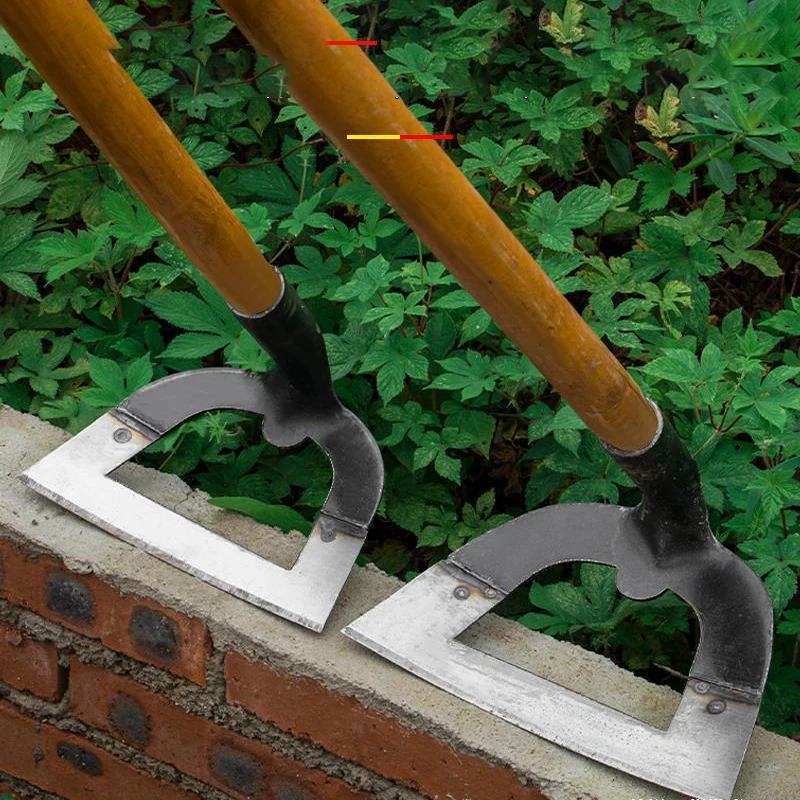 Hollow Hoe Weeding Rake Labor-saving Weeding & Loosening Soil Artifact Harrow Handheld steel weeding hoe Hoe Farm Tool Gardening