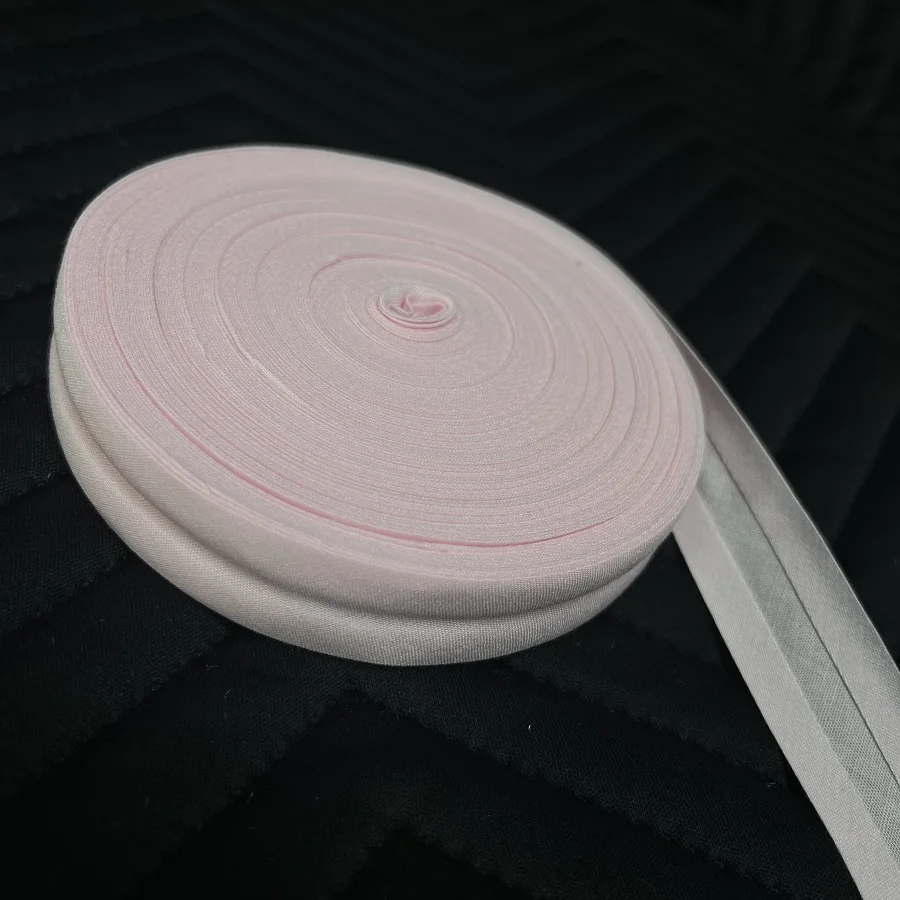 20 mm Polyester-Schrägband – einfach gefaltetes einfarbiges Band, Nähbesatz, DIY-Schneidezubehör zum Basteln – Detail 4