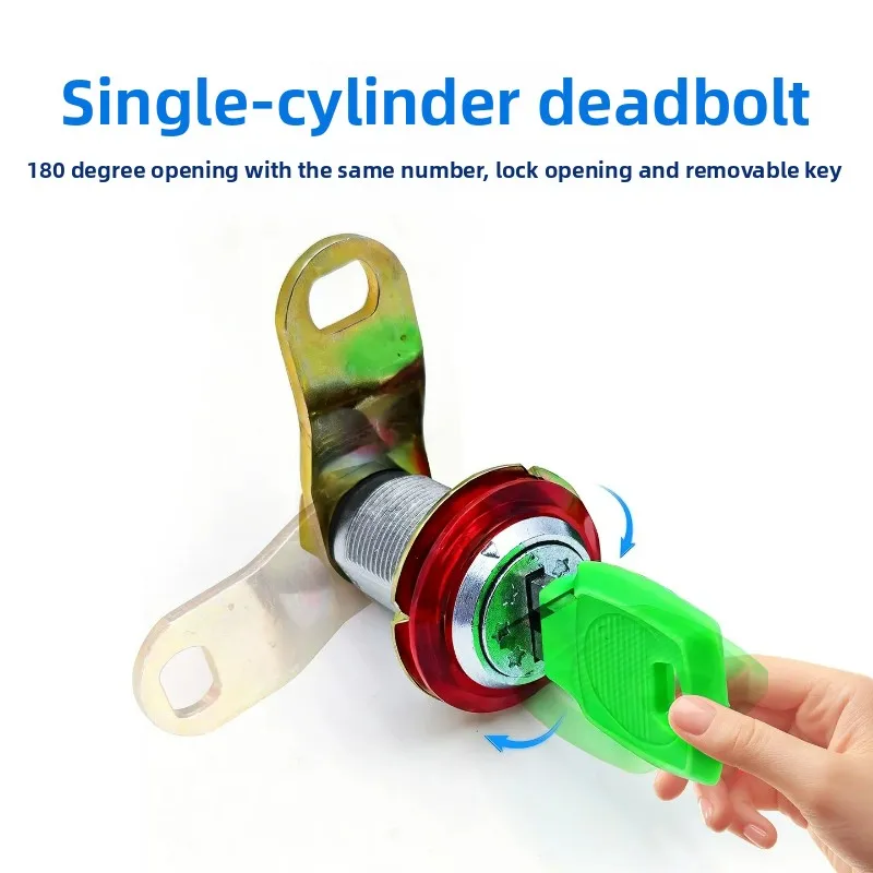Coin Operated Games Machine Lock Six Star Control Panel Lock Same Key Unlock For Arcade Game Machine Accessories