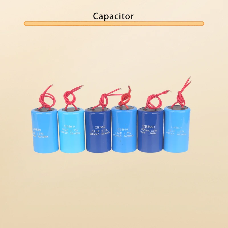 Capacitor For Industrial Sewing Machine Clutch Motor DOL12H, DOL12L, Power Is Optional
