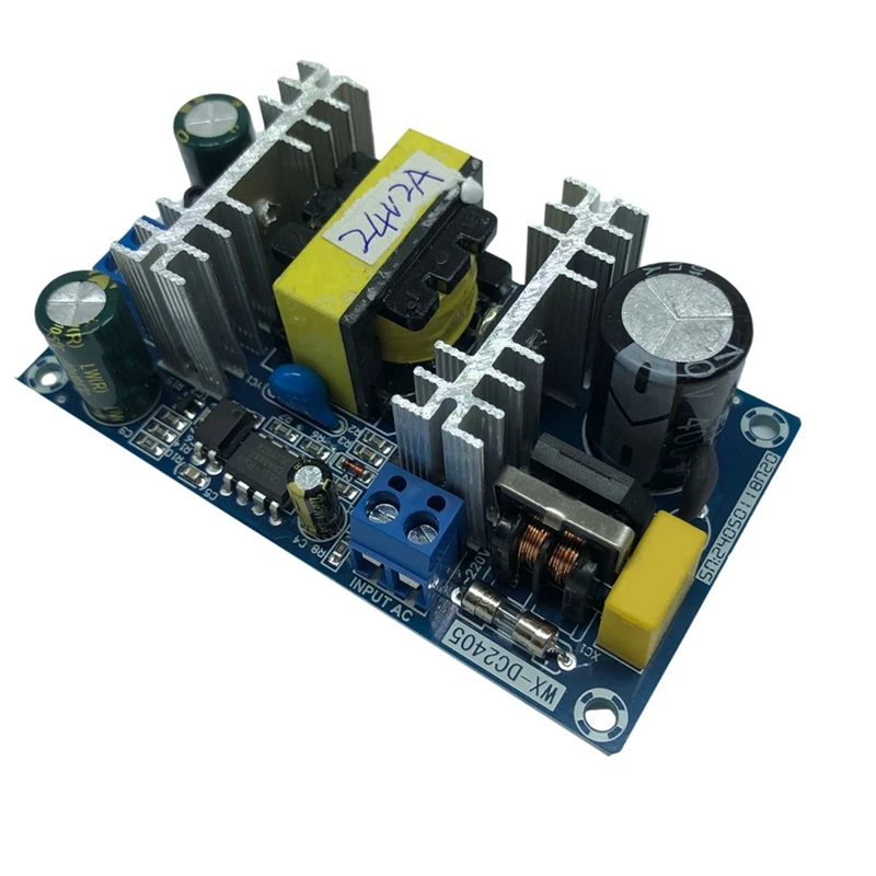 

24V 2A Switching Power Supply Module 24V 50W Switching Power Supply Board Bare Board Built-In AD-DC Power Module Durable