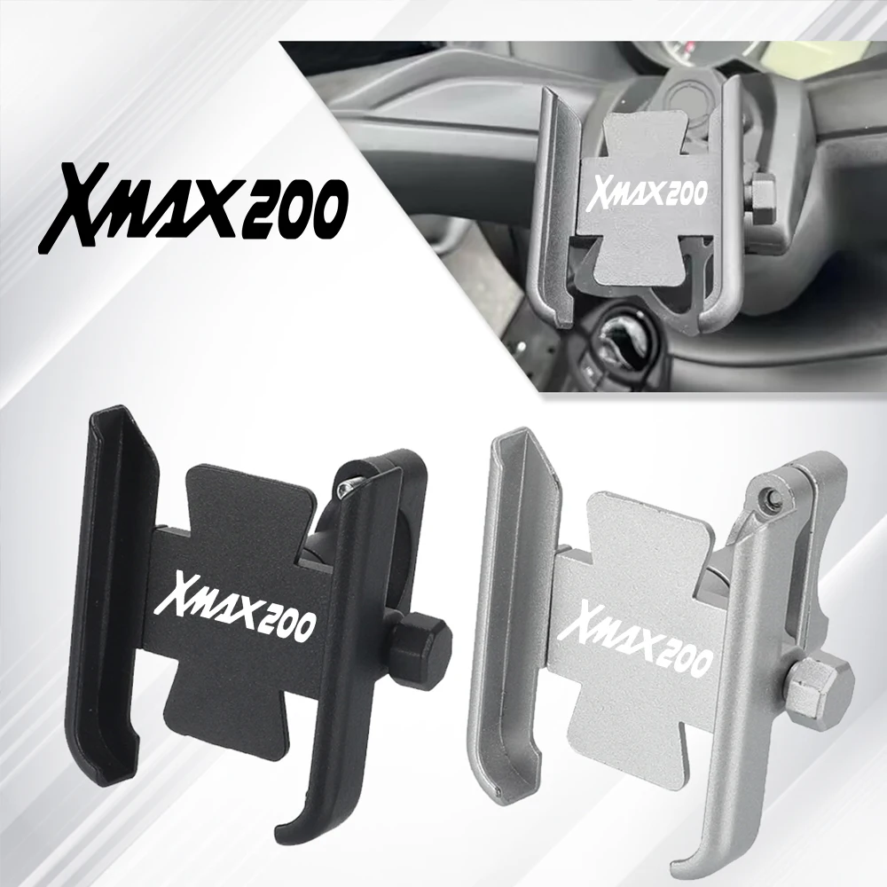 Motorcycle Accessories Handlebar Mobile Phone Holder GPS Stand Bracket For YAMAHA XMAX 250 XMAX250 X-MAX 250 2017-2022 2023 2024