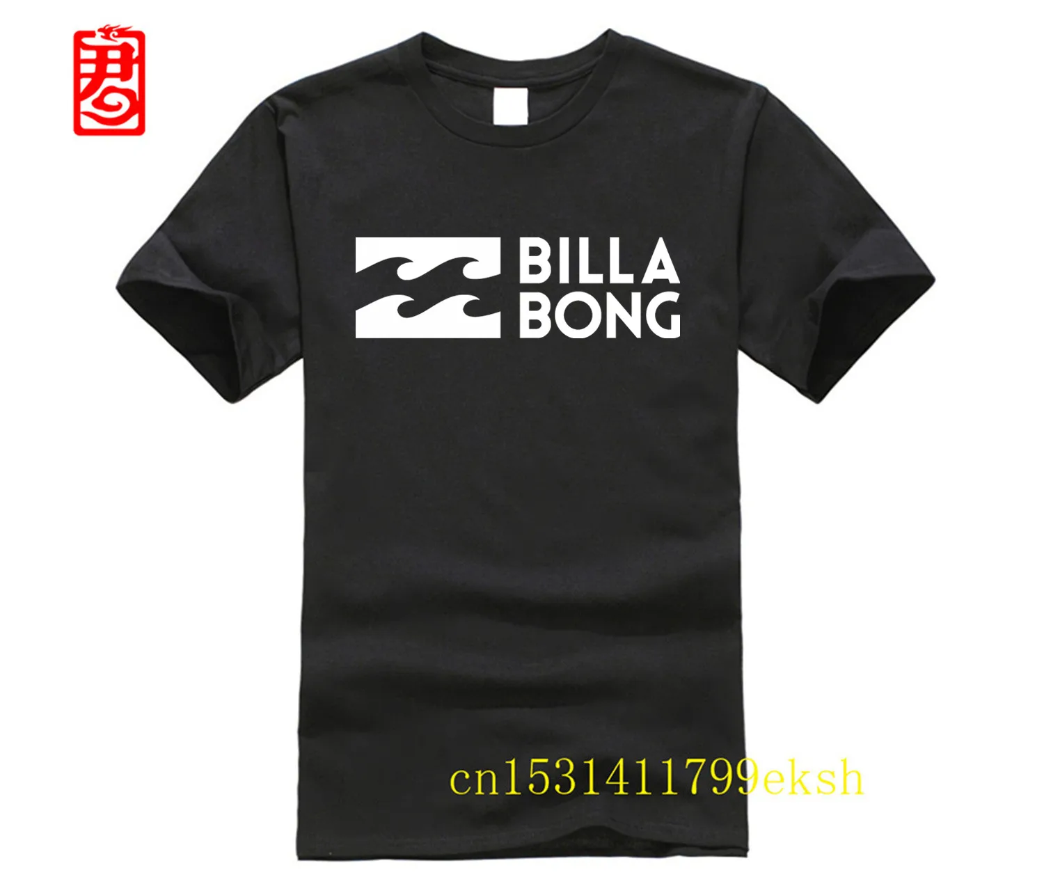 Oversized t-shirt BILLA BONG  Custom Men White T-Shirt Tee 2023 fashion t shirt cheap tee 2023 hot tees