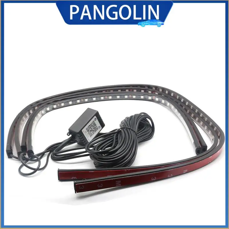 

PANGOLIN автомобильное шасси, набор атмосферных фонарей 120*90 см, One Tow Four светодиодных фонарей RGB с управлением через приложение для автомобиля, мотоцикла, квадроцикла
