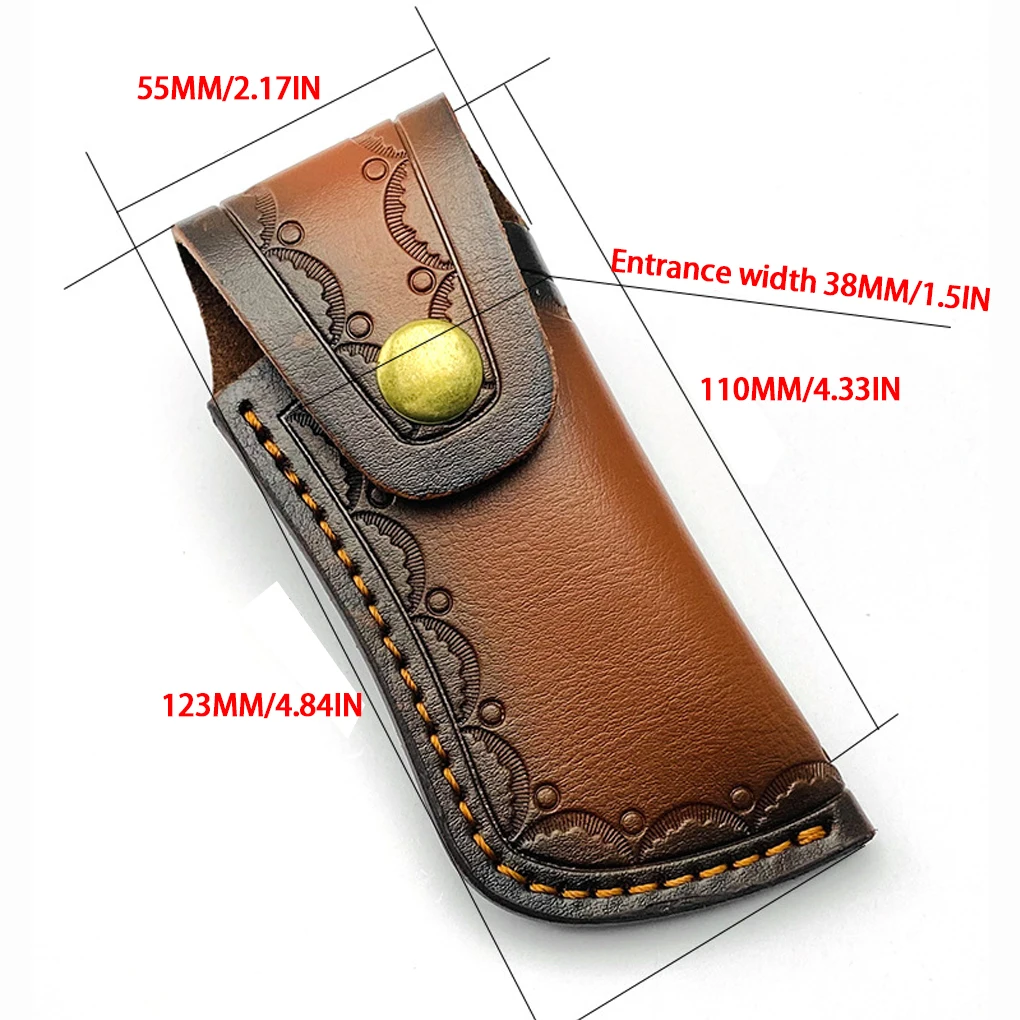 Pocket Scabbard For Men Stylish And Functional Everyday Carry There Is Buckle To Prevent Items