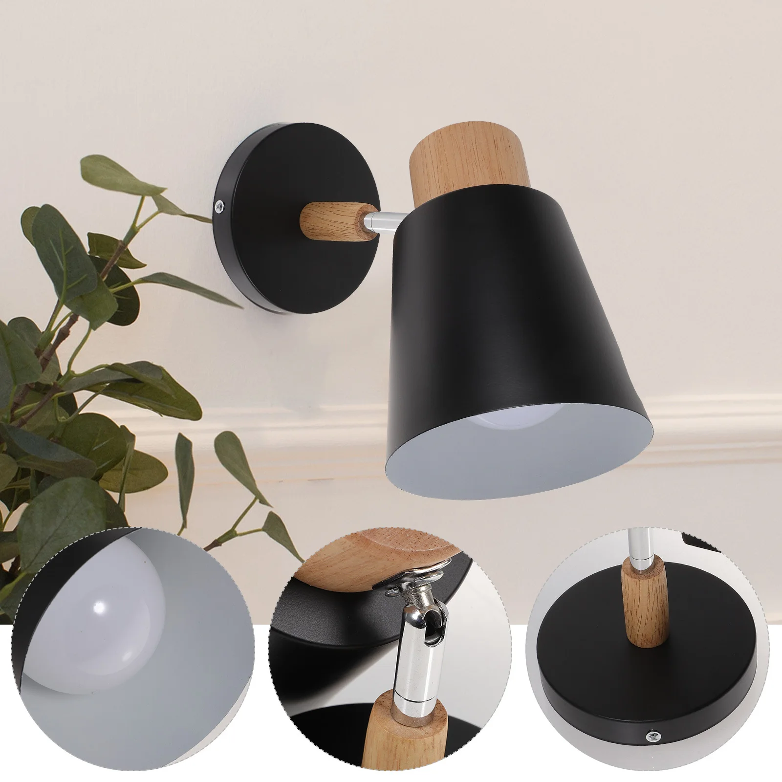 

Wall Light Modern Nordic Style Glass Wall Sconce Indoor Bedroom Living Room Corridor Lighting Home Decor