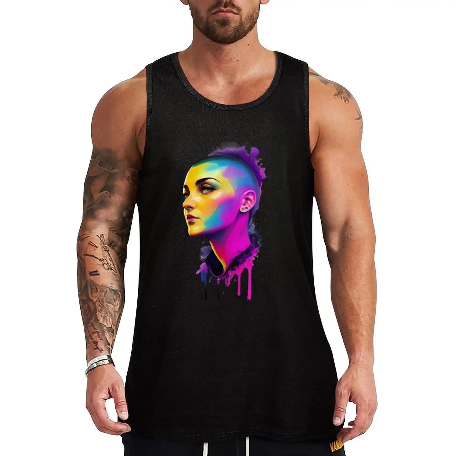 

sinead oconnor Tank Top Workout Athletic Tank Top Breathable Sleeveless Wear