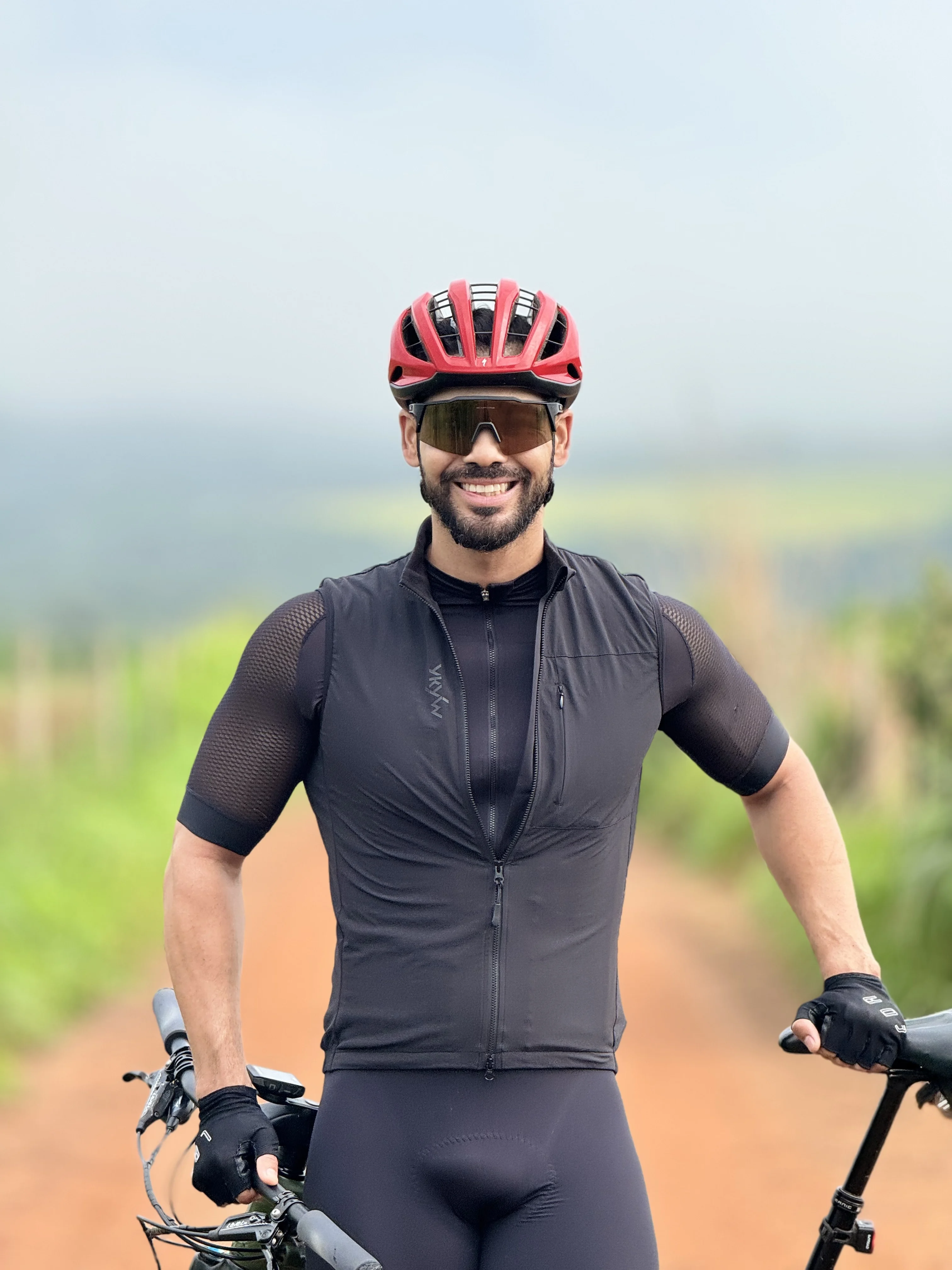 YKYW Fahrradweste Winter Wasserdicht Fleece-Gefüttert Rückseitiger Anti-Rutsch-Greifer Thermisch Winddicht Feuchtigkeitsableitend 4 Taschen 7 Farben – Detail 8