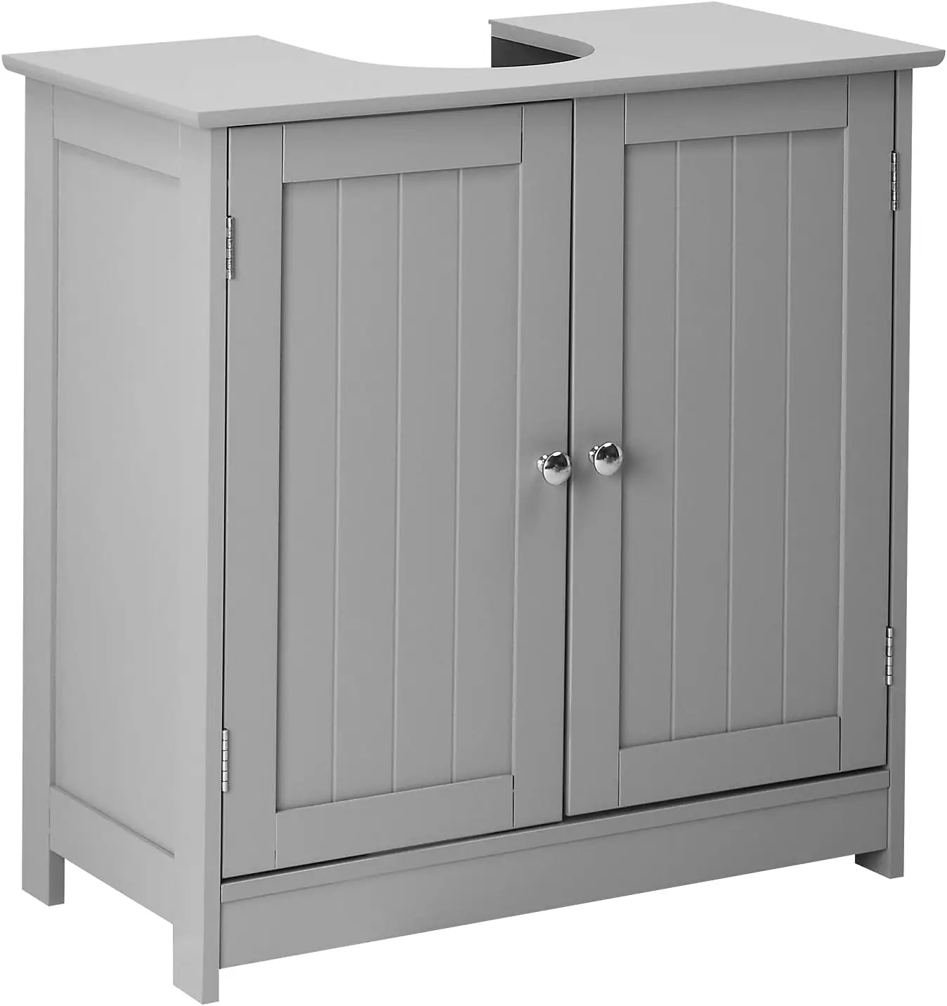 Bonnlo Pedestal Under Sink Storage Bathroom Vanity with 2 Doors Traditional Bathroom Cabinet Space Saver Organizer