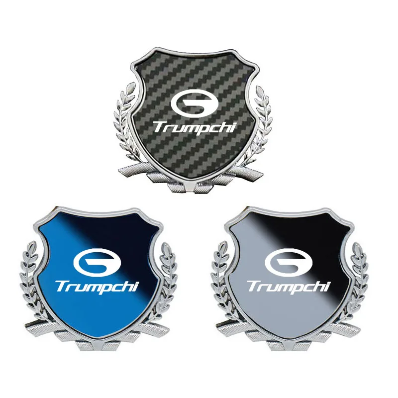 3D Metal Mirror Effect Car Side Emblem Sticker Rear Window Badge Decals for Trumpchi Empow GAC GS4 GS8 M8 PHEV GS3 GX Traveller