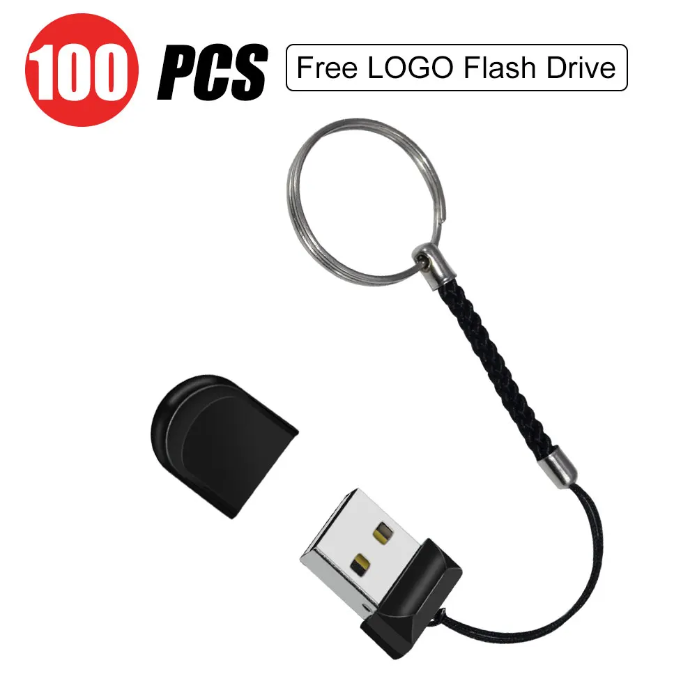 

100PCS New Super Mini metal usb flash drive 4GB 8GB 16/32 GB Tiny Pendrive Memory Stick 64gb Storage Device WaterProof u disk